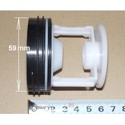 WS020 Заглушка фильтр сливного насоса Bosch D-59/62mm, зам.182430, (для насоса 142370) {145}