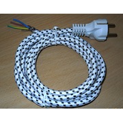 M086 !Провод для утюга с ЕВРОвилкой (2.5m) 'P.R.C'