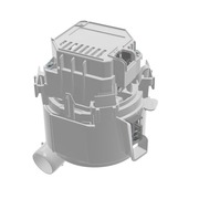 A12024284 Насос с тэном посудомоечной машины Bosch - Siemens - Neff - Gaggenau 12024284 {}