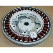 MEV643613 Мотор прямой привод СМА LG в сборе (БЕЗ ТАХО), высота статора 46mm, зам. MEV643612 {}