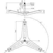 cod748 Крестовина барабана SAMS DC97-17605A {1}