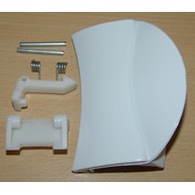 KG0007803 univ.Ручка дверцы СМА Bosch (+пружинка, крючок) - 00483087 / DHL005BO {}