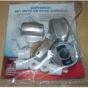 KG0025840 univ.Ручки для духовки СЕРЫЕ (компл.4шт)  {}