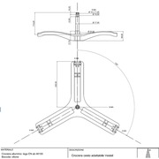 cod776 univ.Крестовина барабана H-113mm, D17mm / VESTEL  {}