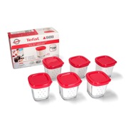 XF100110 Набор баночек (6шт) для йогуртницы Tefal / XF100101  {}