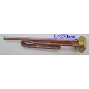 RCT2500 ТЭН в/н изогнутый RCT 2500w-230v (резьба 1”1/4, АНОД М6) "RTQ"(Китай), зам. t.182248, WTH524UN, 30259, R50303, И50303, R182245, 3401865, 30248, 3401568, 3401865, 182339, t.182259, RDT2500 {19}