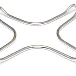 COK909UN  Подставка для конфорки INDUSTRIAL CHROME GAS REDUCER O257mm (Size: O257mm.)зам.  {}