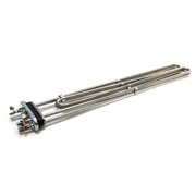 ZAN002UN ТЭН 6000W (2x3000w-230v), L=408, R9+, 'BACKER', зам. ZANUSSI 471981130 {}