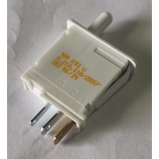 KG0018561   Кнопка лампы освещения хол-ка (0.2A(0.1)A/250V. 3 contacts.), зам. BOSCH 00609959, SWT850BO {}