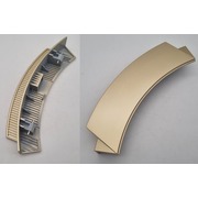 9000907232 Ручка BO золотая в сборе F15 (9000907232-золотая, 9000632292-серая) надпись на ЗЧ: 9000632293, 111257 {1}