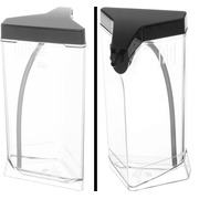 11047848 Контейнер для молока для автоматических кофемашин, прозрачный, в сборе,, объемом 0.7 л, зам. 11011374, TZ90009 {}