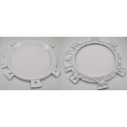 9001045106 Обрамление люка(белое) внутреннее (Для люков 00746328, 00746327) (Надпись: W9001045106, G9001045105) {}