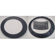 8001078869 Внешнее обрамление люка(Темно-Серое) (Надписи: 8001078869, 8001104909, 303112348, 1000263)  зам. 11035465 (Белое-11037097) {}