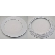 8001104909 Внешнее обрамление люка(Белое) (Надписи: 8001078869, 8001104909, 303112348, 1000263) зам. 11037097 (Темно-серое=8001078869, 11035465) {}