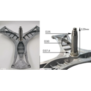 .kr11012373  Крестовина барабана СМА Bosch (H128mm), для барабана `BSH00684525 {}