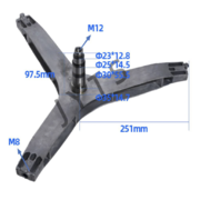 .DC97-16580A Крестовина сма SAMSUNG (H97mm, D35/30), DC60-16667B / cod771  {}