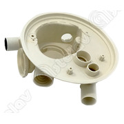 o140000494413 Сливной поддон с патрубками посудомойки Elux (140000494017, 140000494058, 140000494199, 140000494215, 140000494272, 140000494298)  {}