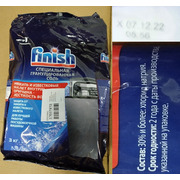 17007872 Соль для ПММ гранулированная FINISH 3кг(пакет) (ДП 2022г.) {}