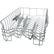 00773760 Верхняя корзина для посуды, с тремя складными, секциями, в сборе, перестраиваемая по высоте {}