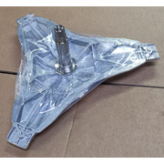 cod821 Крестовина Miele (H-126.5mm, D35-d30/25, луч-230), зам. 04264765, 04264766 {}