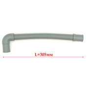 12676000000955 Сливной шланг посудомоечной машины,  (Midea) L305mm {}
