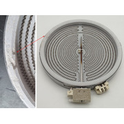 17466100000752-01 Эл.Конфорка стеклокерамика D230mm 2200w/1000w (Midea)  С ДЕФЕКТОМ {}