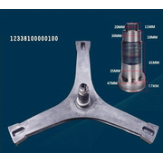 .12338100000100  <-Крестовина барабана MIDEA / Shaft height 108mm, Shaft diameter 35mm  {}