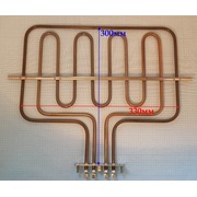 TDE171-01 ТЭН духовки ДеЛюкс 800w+1800w, узкий, верхн. (De luxe) {2}