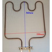 TDE331 ТЭН духовки ДеЛюкс 1200w, М-обр., широк., нижн. (De luxe) {12}