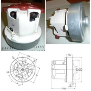54AS018 НЕ поставляестя более!, Мотор Асинхронный на пылесос 1950w PHILIPS, филипс (H=113, D120), DOMEL-463.3.401 {0}