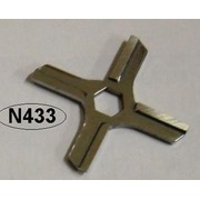 N433 <-Нож для мясорубки MOULINEX (шестигранник), зам. MS-4775250 {0}