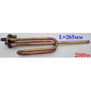 184281 ТЭН в/н RCF TW PA M6 2000W 220V зам. ET68103F, t.3401071, 20271, R184271, 30271, WTH009UN, WTH003UN, WTH102UN, t3401071, RCF2000 {0}