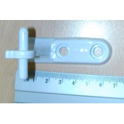 042671 CENTRE HINGE- WHITE (распродано) {0}