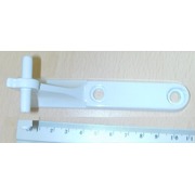 030588 Распрожажа_ WHITE CENTRAL HINGE (107MM) {3}