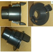 FS32un <Фитинг для шланга пылесоса Samsung 32mm 2-защелки (аналог DJ67-00008A) {0}