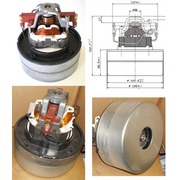 11me03a Мотор пылесоса 1000W H-153/68mm, D143mm, AMETEK 060200492 {2}