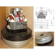 11ME01a Мотор пылесоса 1000W, AMETEK 060200042, H=158/56mm, D136/145 {12}