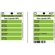 Wo407 Жиклеры комплект (5шт.) ZANUSSI 6MB-GPL (0.4, 0.55, 0.65, 0.75, 0.90), зам. Wo406 {65}