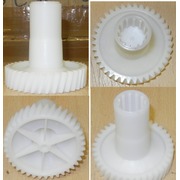 SUM8038 <-Шестерня мясорубки Умелица большая, D=81/34/30.3mm, H81/18mm, косой зуб-38, Saturn, Zelmer, Supra {4}