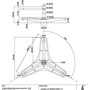 cod711 Крестовина барабана (LG-4434ER1003C), зам.SPD002LG, `LG5802 {0}