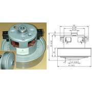 VC0765Fw Мотор пылесоса 1400W 'китай' H=112/52mm, D135, зам. DJ31-00005H, VAC030UN, VCM04S, YDC42, (VCM-HD112-1400W) {403}