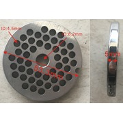 MM0201W Решетка мясорубки, Bosch-00620950 (D=53.3, H=5.5, d.отв-4.4, отв-8.1mm), зам. Bo001 {339}