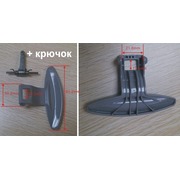 DHL007LG Ручка люка СМА LG 3650ER3002A + крючок + пружинка 3650EN3005, 3650ER3002B, зам. LG3800, WL214, 139EG01, DHL000LG, MEB62456301, `00405238, 3650EN3005A* {}